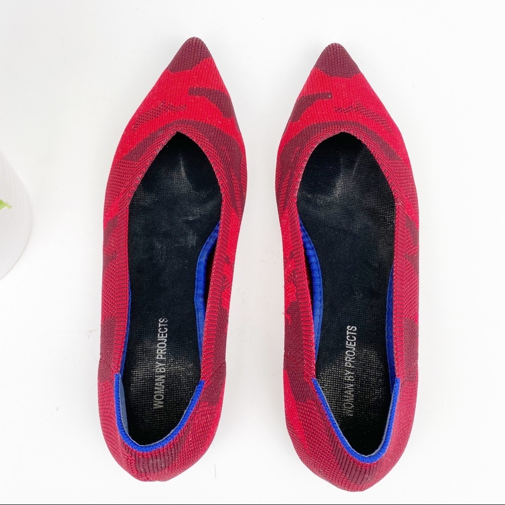 Women by Projects | NOT Rothy's Red Camo Flats